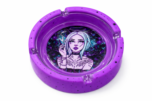 GripGuard Art Glass Ashtray