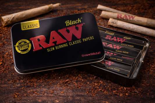 RAW Black Classic Storage Tin