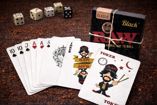 RAW Black Classic Playing Cards