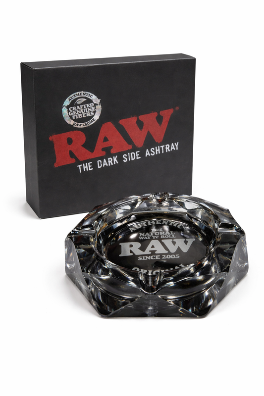 RAW “The Dark Side” Glass Ashtray