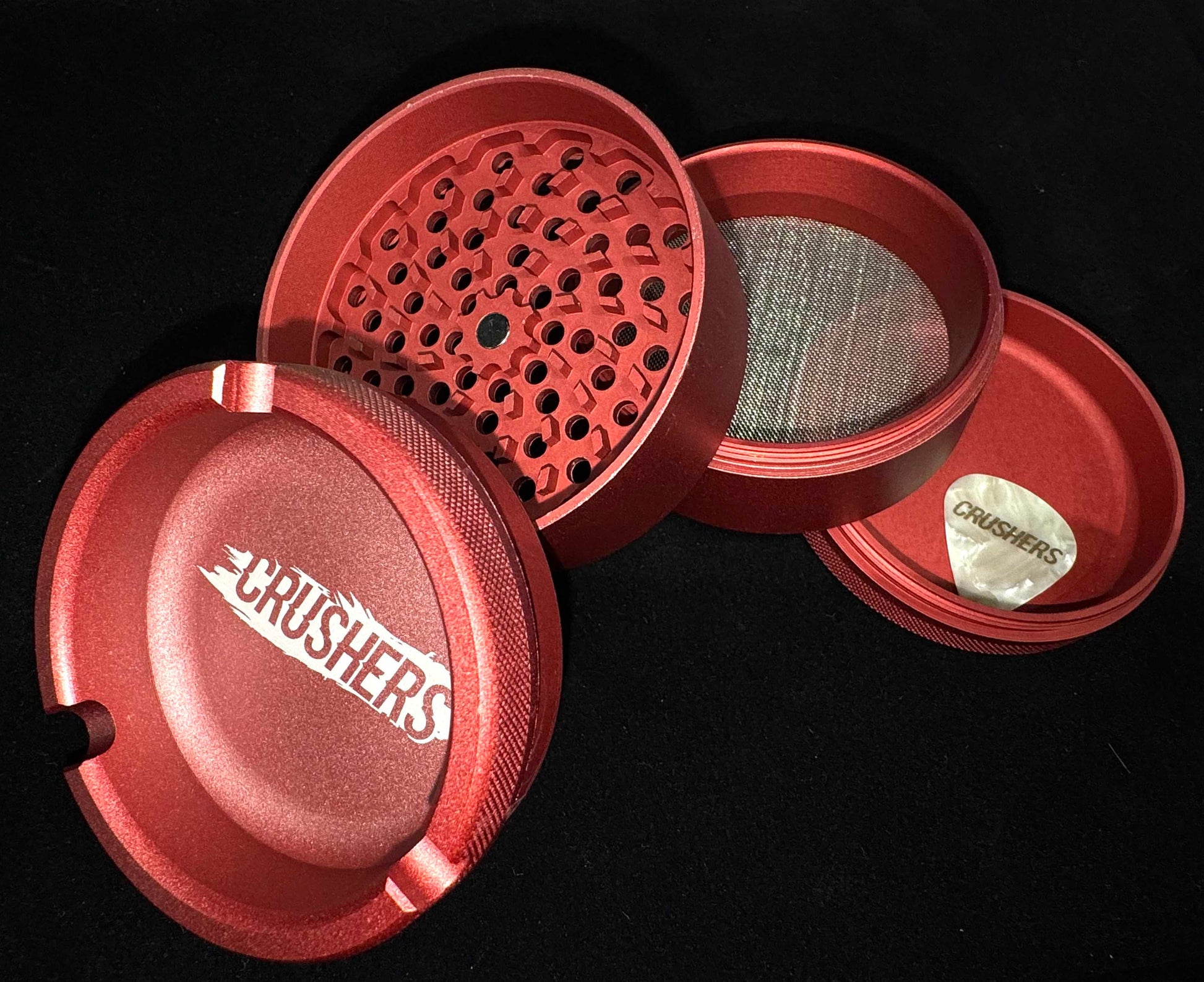 CRUSHERS 4-Piece Aluminum Herb Grinder