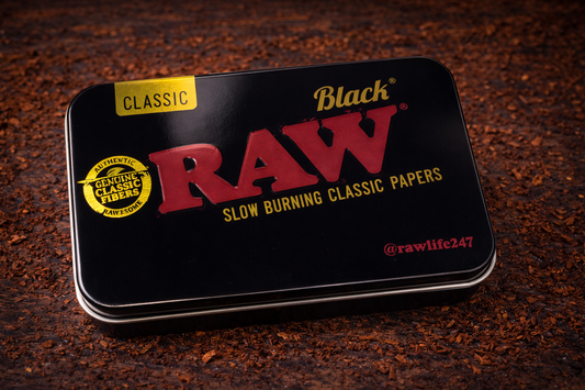 RAW Black Classic Storage Tin