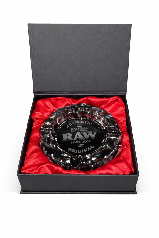 RAW “The Dark Side” Glass Ashtray