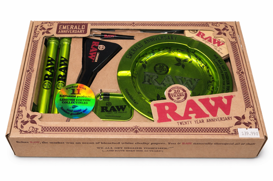 RAW Emerald Anniversary Set
