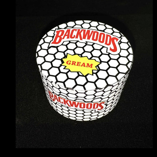 White Honeycomb Pattern Herb Grinder – Backwoods Style