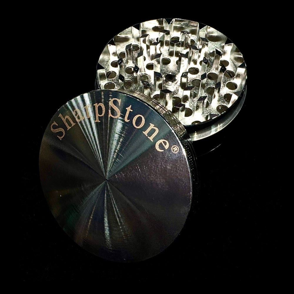 Sharp Stone Chrome Large Herb Grinder