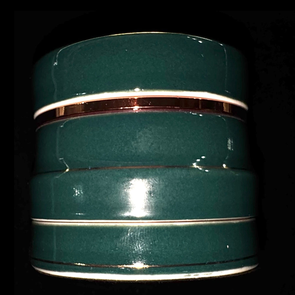 Phoenix Star Ceramic Herb Grinder (Includes Scraper & Brush)- Green